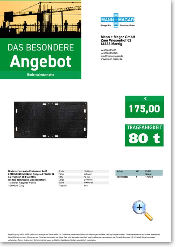 Monatsangebot